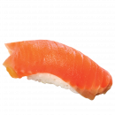 Smoked salmon nigiri